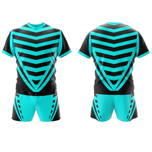 Uniforme de rugby personalizado de alta calidad con manga corta Precio barato Ropa deportiva profesional Uniforme de rugby estampado por sublimación - Product Image 1