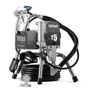 ACHETEZ MAINTENANT! Pulvérisateur industriel sans air Tri-Tech T5 pour un flux de travail efficace - Équipements de pulvérisation haute pression 3300 PSI - TOUTES EXPORTATIONS - Product Image 1