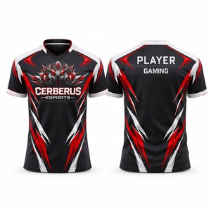 Camisetas de Esports Personalizadas para Niñas 2026, Diseño Gratuito, Impresión por Sublimación Completa de Alta Calidad, Camisetas de Equipo de Esports - Product Image 3