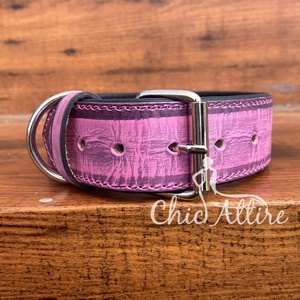 Haute Qualité À La Main En Cuir Véritable Robuste Colliers De Chien Réglable Grand Chien De Luxe En Cuir De Vache Durable Rembourré Colliers Pour Animaux De Compagnie - Product Image 1