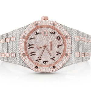 Venta al por mayor de relojes de lujo Moissanite | VVS Iced Out Skeleton Presidential Diamond Tester - Product Image 5