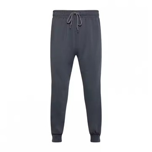 Conjunto de pantalones de chándal acampanados con capucha y bordado desgastado personalizado de 2 piezas para hombre, pantalones para correr de invierno con patrón sólido, chándales - Product Image 4