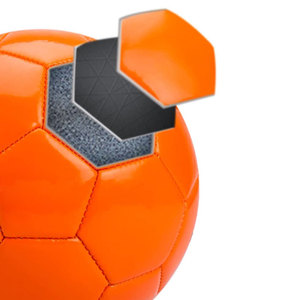 Mini balones de fútbol duraderos de alta calidad con logotipo personalizado y diseño sin aire tamaño personalizable para niños - Product Image 3