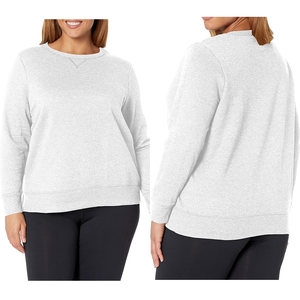 เสื้อสเวตเชิ้ตผ้าคอตตอน100% สำหรับผู้หญิงเสื้อสเวตเชิ้ตใส่สบายระบายอากาศได้ดีดีไซน์แฟชั่น - Product Image 5