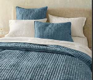 Couverture Kantha réversible faite à la main, garnissage 100% coton, design uni, cousue à la main, style bohème, utilisation hôtelière, couverture douce - Product Image 4