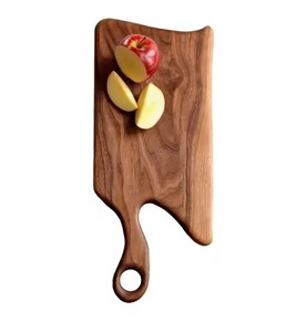 Planche à découper en bois moderne pour la cuisine, découpe en forme de cœur, bloc à découper en bois de manguier pour accessoire de cuisine, planche à découper - Product Image 2