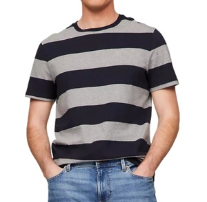 Camisetas de alta calidad al por mayor transpirable Ringer algodón personalizado impreso Logo Plain Streetwear Gym Essentials camisetas para hombres - Product Image 2