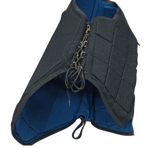 Gilet d'équitation en nylon de haute qualité respirant et réglable pour la sécurité du cavalier avec rembourrage doux - Product Image 3