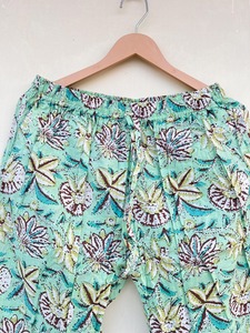 Conjuntos de pijamas con estampado floral, conjunto de pijamas de algodón indio, conjunto de pijama, ropa de dormir, vestido bohemio, regalos para ella, vestido de mujer - Product Image 6