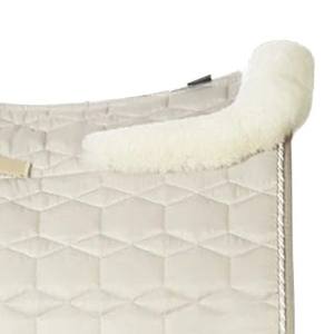 Selle de cheval Western à ajustement précis avec fourrure, design respirant en polyester pour la protection du cheval, performance équestre - Product Image 2