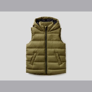 Custom Logo Men <b>Quilted</b> Puffer Vest Sleeveless Bubble Padding Warm Winter <b>Waistcoat</b> Manufacturer - Product Image 3