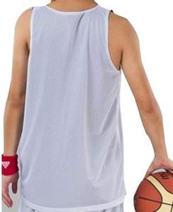 เสื้อบาสเก็ตบอลสั่งทำขายส่งสำหรับผู้ใหญ่ ผ้าโพลีเอสเตอร์ 100% แห้งเร็ว ชุดเสื้อเจอร์ซีย์ต้านเชื้อแบคทีเรีย - Product Image 4