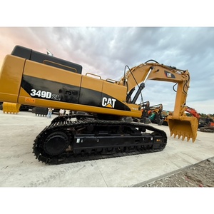 Excavadora usada Caterpillar CAT349D2L de 49 toneladas, excavadora hidráulica grande para proyectos de minería y construcción. - Product Image 2