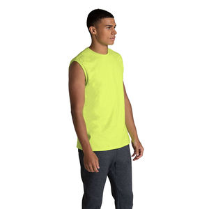 Magliette da uomo in stile <span class=keywords><strong>Rock</strong></span> personalizzate da corsa taglie forti canotte da uomo in cotone per Bodybuilding e muscoli senza maniche - Product Image 3
