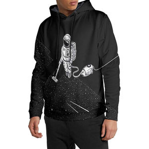 Sweat à capuche pour homme prêt à sublimer, panneaux vierges, couverture intégrale, polaire polyester, prêt à imprimer, couleurs vibrantes, haute définition - Product Image 1