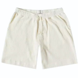 Nouveauté en promotion : Short décontracté délavé à l'acide pour homme, taille haute, élastique, respirant, 100 % coton, en matière de qualité supérieure - Product Image 2