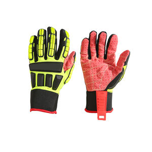 Guantes mecánicos resistentes de alto impacto Guantes de impacto de seguridad de pantalla táctil de mano para uso industrial - Product Image 4