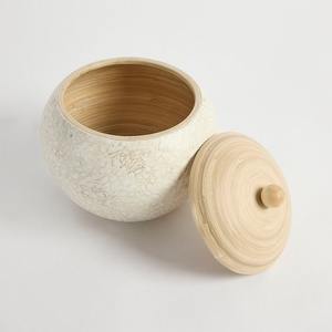 Vente en gros Vietnam de bocaux en bambou naturel filé avec couvercle bocaux et boîtes de stockage au meilleur prix pour l'organisation de bijoux - Product Image 4