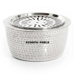 Fournisseur de métal Dallah Heater Premium Quality Handmade Dua Heater Classic Stylish Hot Selling Luxury New Metal Teapot Heater - Product Image 3