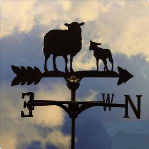 Veleta de hierro de temática rústica con una forma de animal llamativa para enriquecer casas rurales y jardines de estilo vintage - Product Image 5