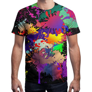 Logotipo personalizado Unisex Hombres Mujeres Camisetas Nueva moda Casual Algodón Camisetas 3D Gráfico Impreso Adultos Adolescentes Tops Tamaño - Product Image 3