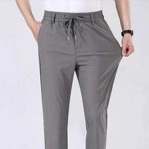 High Quality Men's <b>Stretch</b> Breathable Windproof MODAL Material Casual Pants Elastic Waist Sweatpants Comfortable Wrinkle - Product Image 6