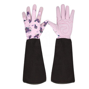 Hot Sale Cheap Price High Grade Leather Gardening <b>Gloves</b> Bulk Quantity Waterproof Durable 14 Inch - Product Image 1