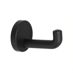 HEWI Single <b>Hook</b> 477.90.030 100 mm Single Projection Jet Black Polyamide 90 Wall <b>Hooks</b> & Coat Racks 70 mm - Product Image 3