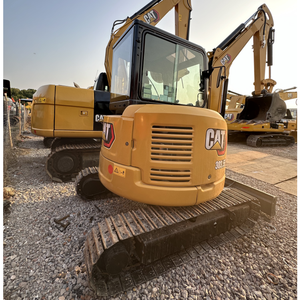 Excavadora de cadenas mini Caterpillar 303.5 usada, 25 toneladas de peso operativo, motor, caja de cambios, bomba de engranajes, PLC, hidráulica Kawasaki - Product Image 2