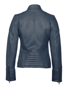 Nueva ropa de cuero para mujer, ropa fina para motocicleta de primavera y otoño para mujer, abrigo de cuero Real, Chaqueta corta elegante para mujer - Product Image 3