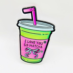 Tuiles à cils en matcha personnalisées en gros, palette d'extensions de cils à marque privée, tuile à cils magnétique en acrylique durable - Product Image 5