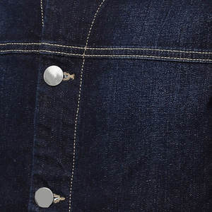 Chaqueta vaquera de hombre de algodón con logotipo personalizado al por mayor, chaqueta vaquera de invierno transpirable para uso en exteriores para hombre - Product Image 6