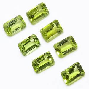 Vente en gros 100% Naturel Fait à la Main Jaune Péridot Quartz Pierres Précieuses Coeur Ovale Marquise Coupe pour la Décoration de Bijoux Produit en Vrac - Product Image 2