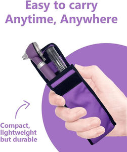 Otoscopio de Fibra Óptica Mini Duradero, Herramienta Manual de Acero Inoxidable para Examen Ocular, para Estudiantes, Uso Educativo, Instrumentos Médicos Quirúrgicos - Product Image 3