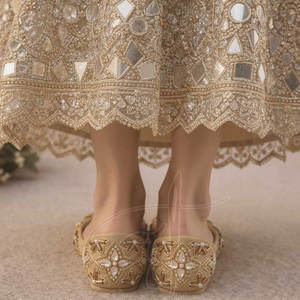 Hecho en Pakistán, Nuevo, Más Vendido, Khussa para Mujer, Antideslizante, Alta Calidad, Diseño de Moda para Todas las Temporadas - Product Image 4