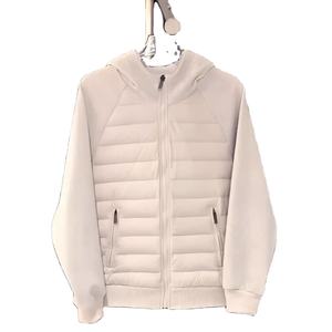 Veste de sport surdimensionnée pour hommes bulle matelassée col rond couleur unie fermeture à glissière hiver - Product Image 5