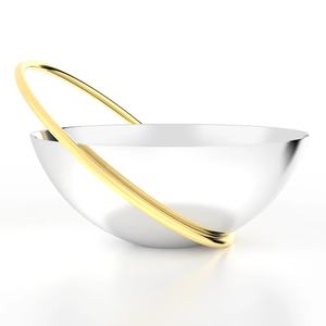Stainless Steel <b>Serving</b> <b>Bowls</b> for Meal Round Shape Silver Finished <b>Salad</b> <b>Serving</b> <b>Bowls</b> for Parties Are Available for Sale - Product Image 3