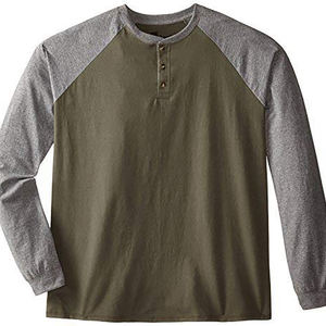 Vêtements chauds pour l'hiver T-shirt en microfibre à séchage rapide Matériau mixte Hommes Logo personnalisé T-shirt uni pour hommes Travail et vêtements d'extérieur de haute qualité - Product Image 5