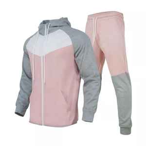 Muestra Gratuita de Ropa Deportiva de Alta Calidad 100% Algodón para Hombre, Conjuntos Deportivos de Invierno, Sudaderas Transpirables, Pantalones, Personalizables con Logotipo - Product Image 1