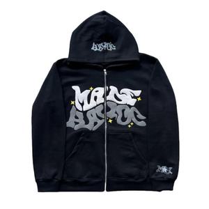 Sweat à capuche d'hiver premium avec inscription, intérieur doux, coupe classique, look propre, idéal pour les séances de sport, les voyages, les sorties décontractées, respirant à 100% - Product Image 6