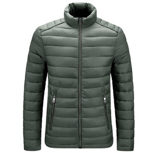 New Arrival <b>Custom</b> Design High Quality Men's Puffer <b>Jacket</b> Stand Collar Bubble Puffer <b>Jackets</b> at Wholesale Price - Product Image 4