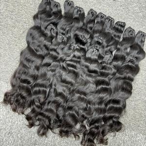 Vague naturelle de meilleure qualité dans les cheveux de trame, 100% cheveux humains, cheveux bruts cambodgiens un donneur - Product Image 3