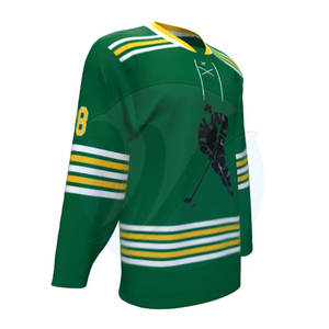 Maillot de hockey sur glace avec logo personnalisé fabriqué au Pakistan avec maillot imprimé du nom de l'équipe - Product Image 4