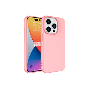 Funda de Silicona LSR Premium para iPhone 15 Pro Max, Cubierta Protectora Líquida Suave al Tacto, Modelo A53, Fundas Traseras, Protección para Teléfono - Product Image 1