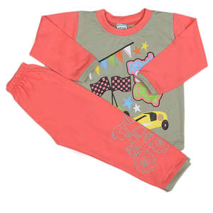 Traje de 2 Piezas de Manga Larga para Niños - Verde - Product Image 4