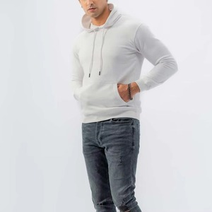 Premium Custom 400GSM Regular Fit Hoodie Heavyweight French Terry Cotton con bordado 3D e impresión de silicona - Product Image 4