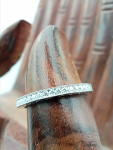 Starsgem Original Bague de mariage et de fiançailles en or 14 carats avec diamant pour femme Bijoux fins personnalisés avec certificat IGI pour les fêtes - Product Image 6