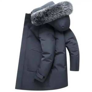 Unisex <b>Heavy</b> <b>Duty</b> Bubble Puffer Camouflage Eco-Friendly Quilted Winter Coat Jacket <b>Zipper</b> Hooded Outerwear Insulated - Product Image 2