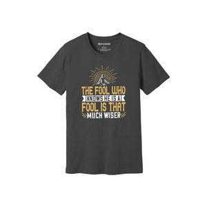 Camiseta informal de algodón 100% con impresión de temas de Buda en 3D, 12 opciones de color, 160-180, colocación de diseño personalizable GSM pesado - Product Image 3