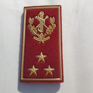 Épaulettes brodées personnalisées de haute qualité demande OEM pour uniforme épaule conseil/Pad accessoire pour uniformes de qualité supérieure - Product Image 6